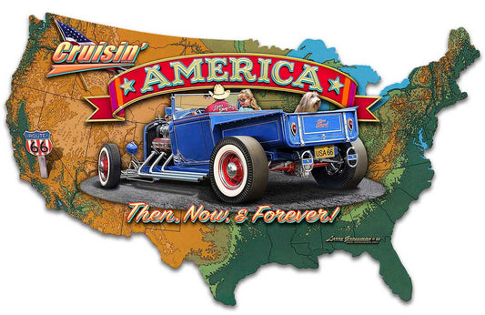 CRUISIN' AMERICA MAP