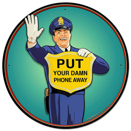 Guard Put Phone Away