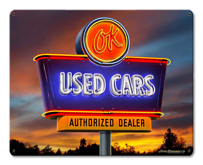 Used Car Sign