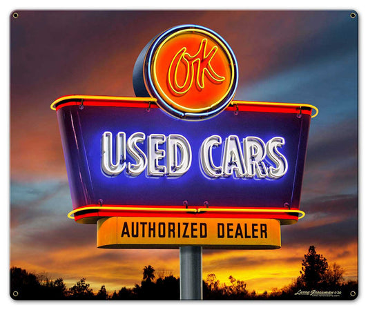 Used Car Sign