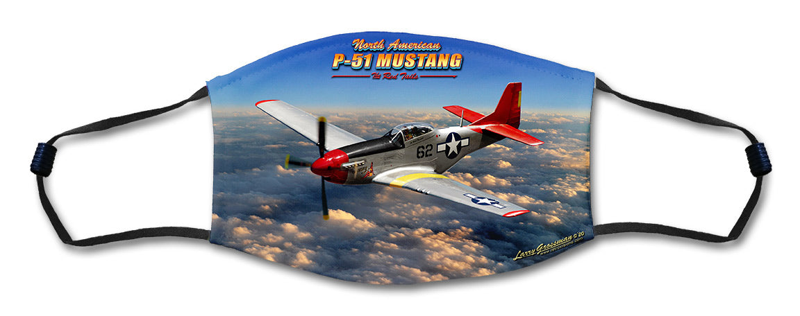 P-51 Mustang Face Mask