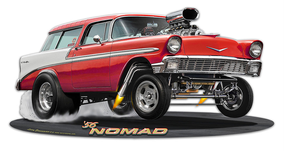 1956 Nomad Gasser 18 x 9 Custom Shape