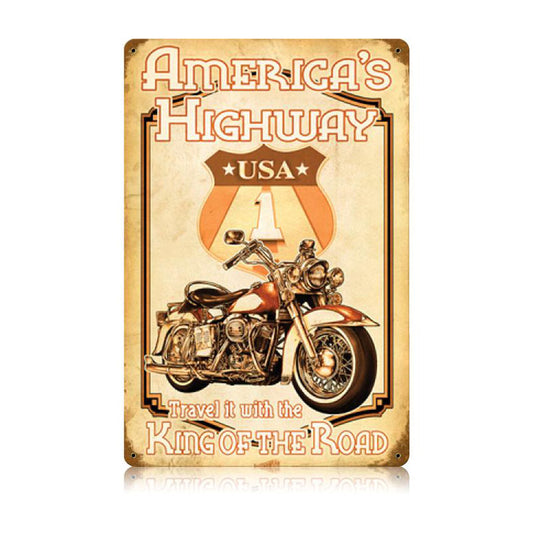 Americas Highway Vintage Sign