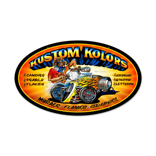 Kustom Kolors Vintage Sign