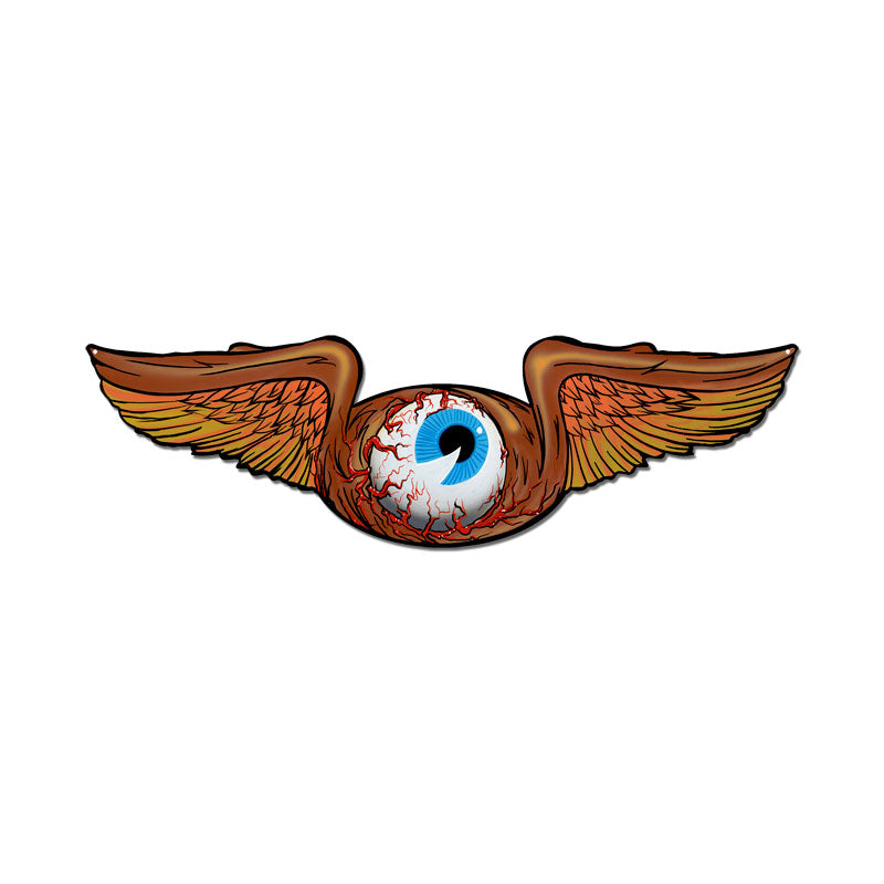 Flying Eye Vintage Sign