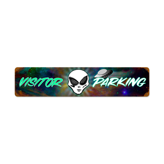 Visitor Parking Vintage Sign