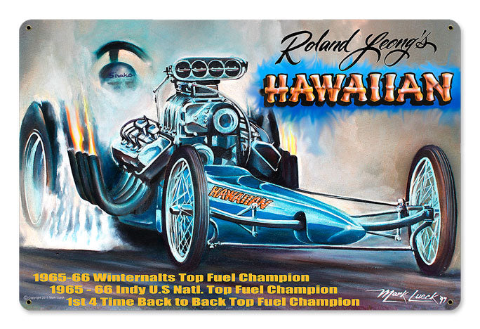 HAWAIIAN Vintage Sign