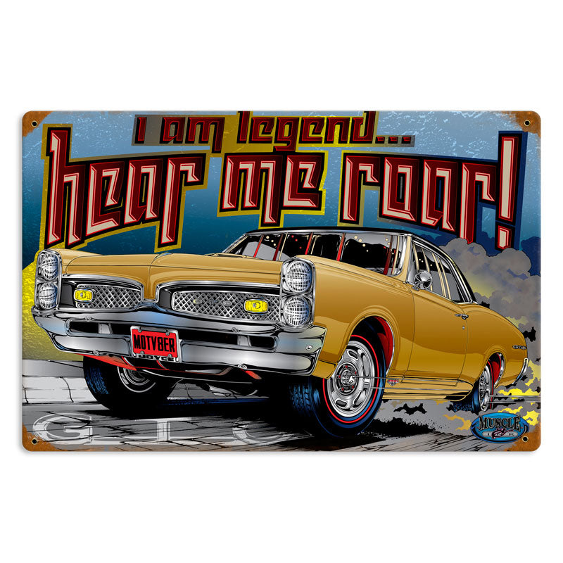 I Am Legend Vintage Sign