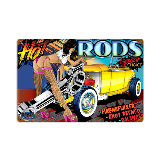 Rat Rod Hot Rods Vintage Sign