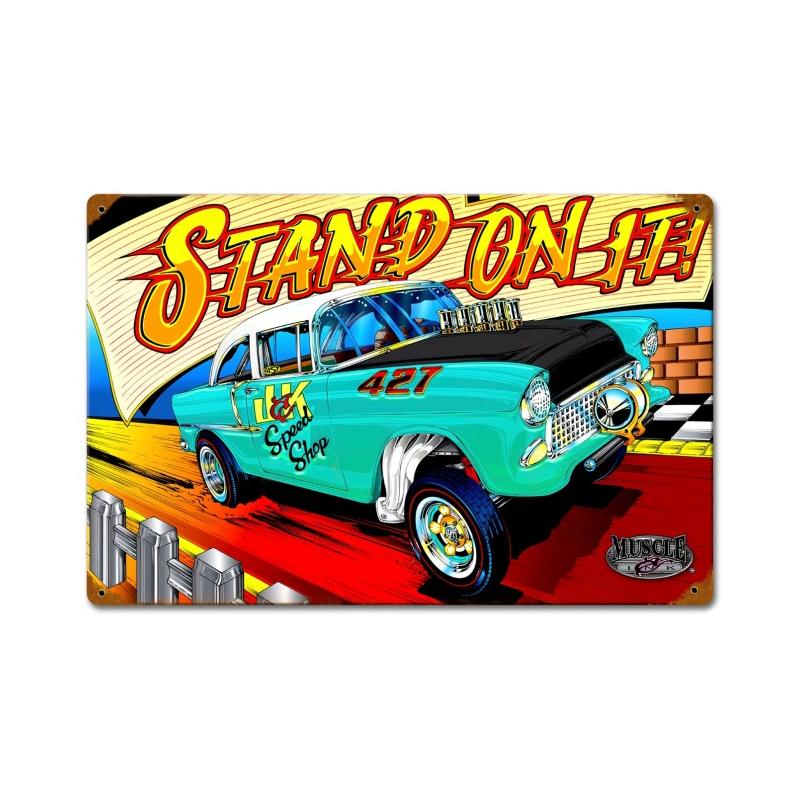 Stand On Vintage Sign