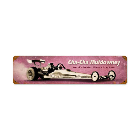 Muldowney Dragster Vintage Sign