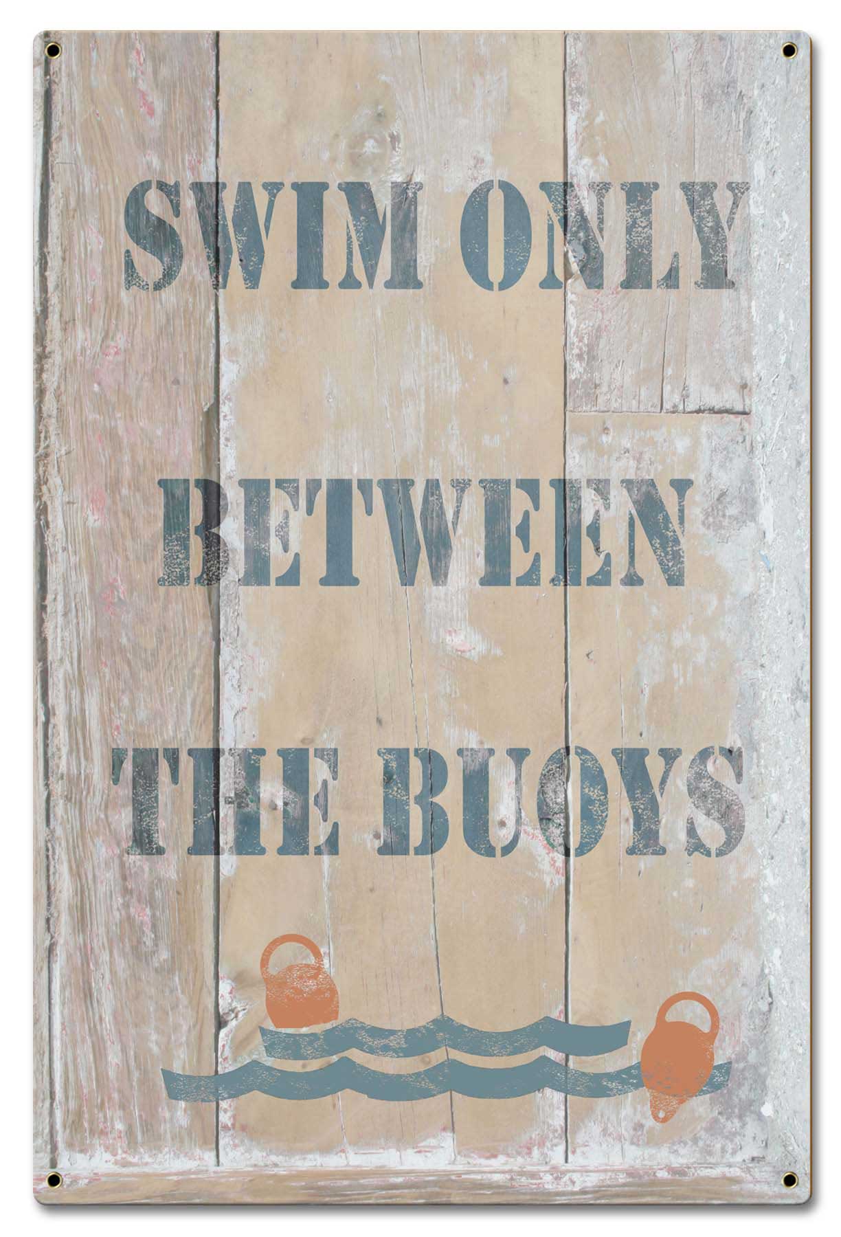 Swim Only Vintage Sign