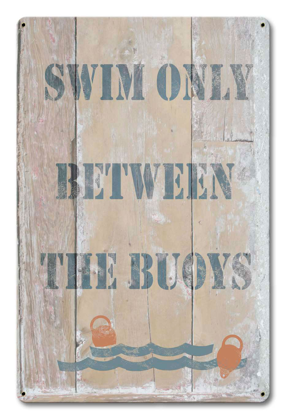 Swim Only Vintage Sign