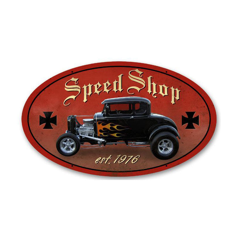 Speed Shop Vintage Sign