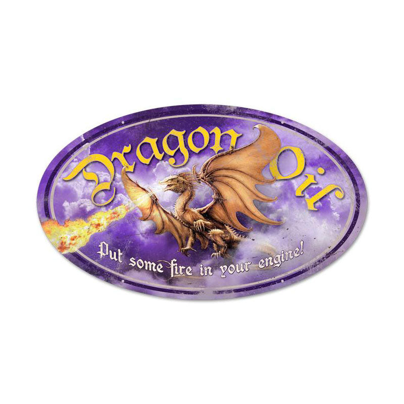 Dragon Oil Vintage Sign