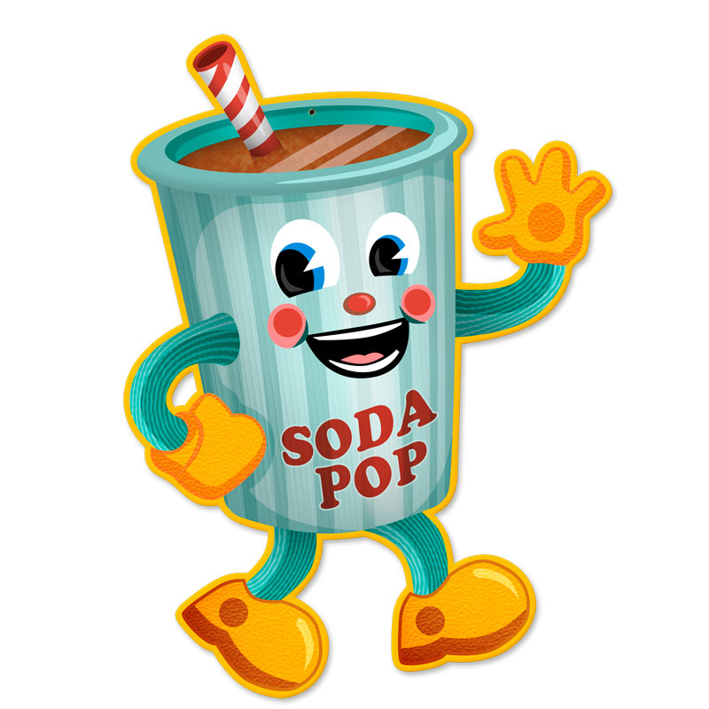 Soda Pop Vintage Sign