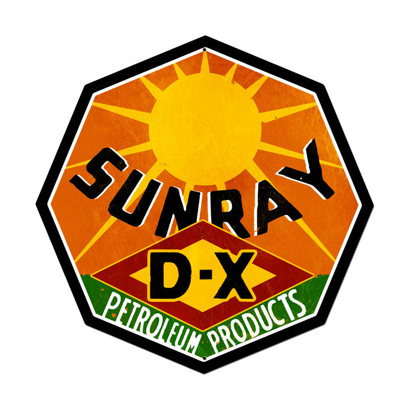 Sunray Gasoline Vintage Sign