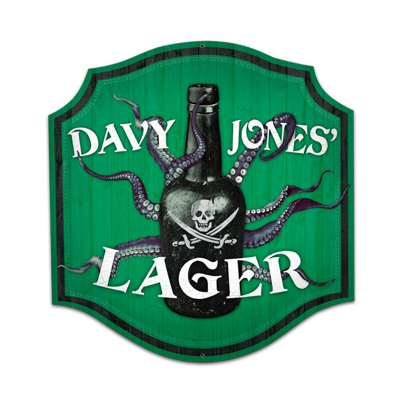 Davey Jones Lager Vintage Sign