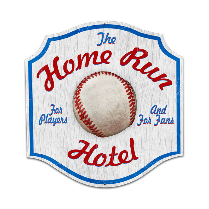 Home Run Hotel Vintage Sign