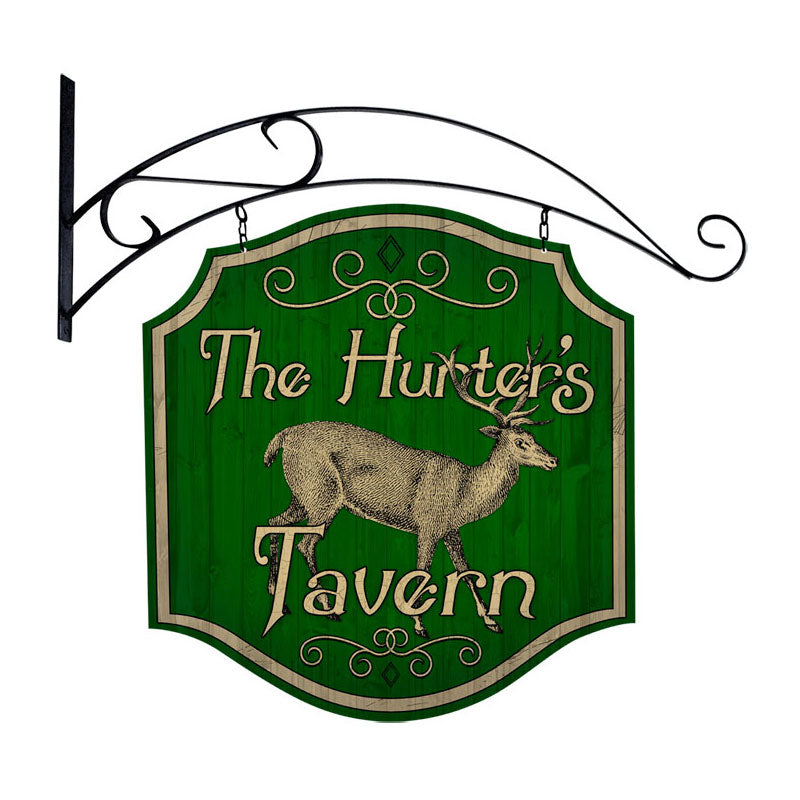 Hunters Tavern Vintage Sign