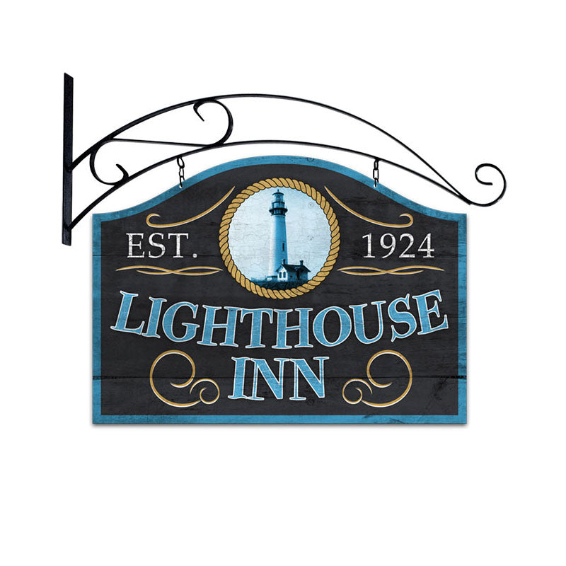 Lighthouse Inn Vintage Sign