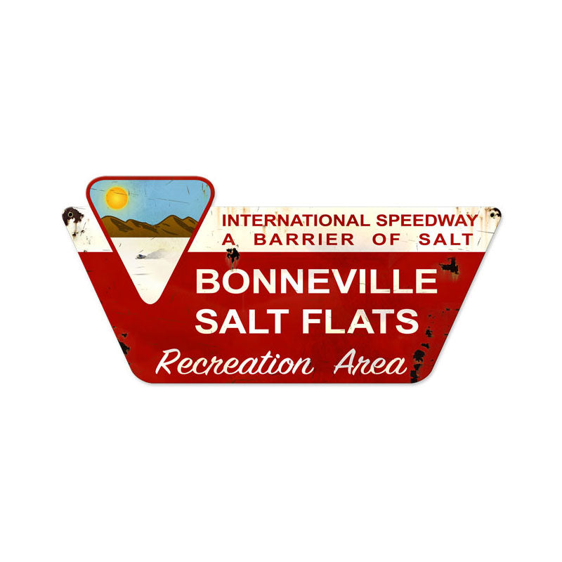 Bonneville Speedway Vintage Sign