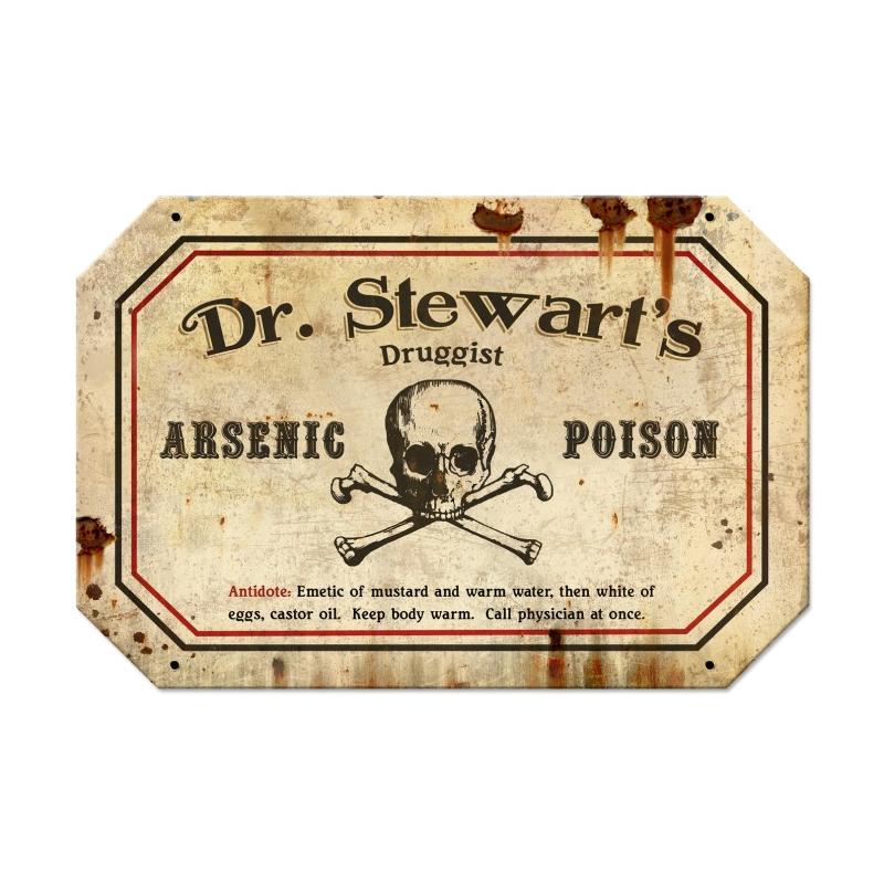 Stewart'S Poison Plasma Vintage Sign