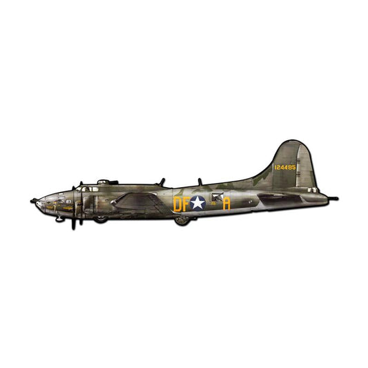 B17 Flying Fortress Vintage Sign