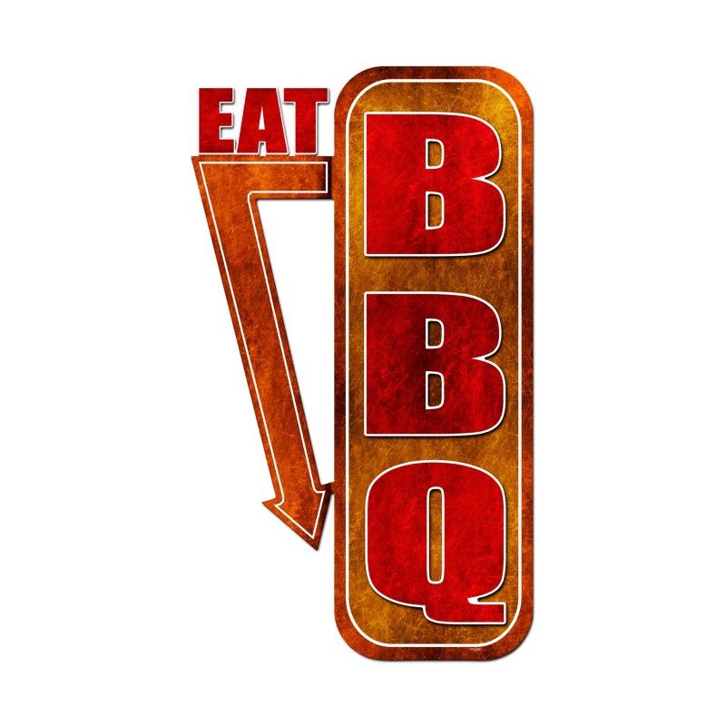 Eat Bbq Vintage Sign