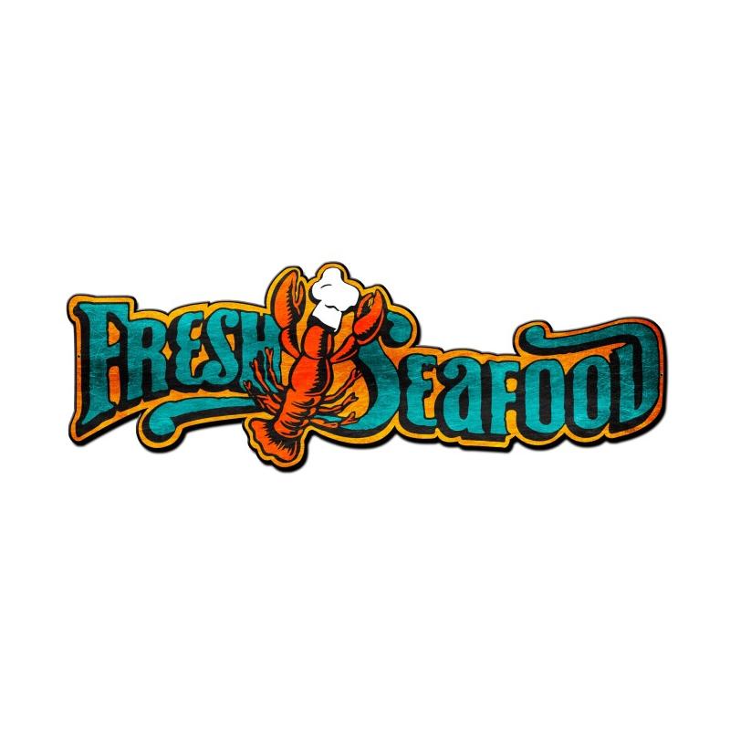 Fresh Seafood Vintage Sign