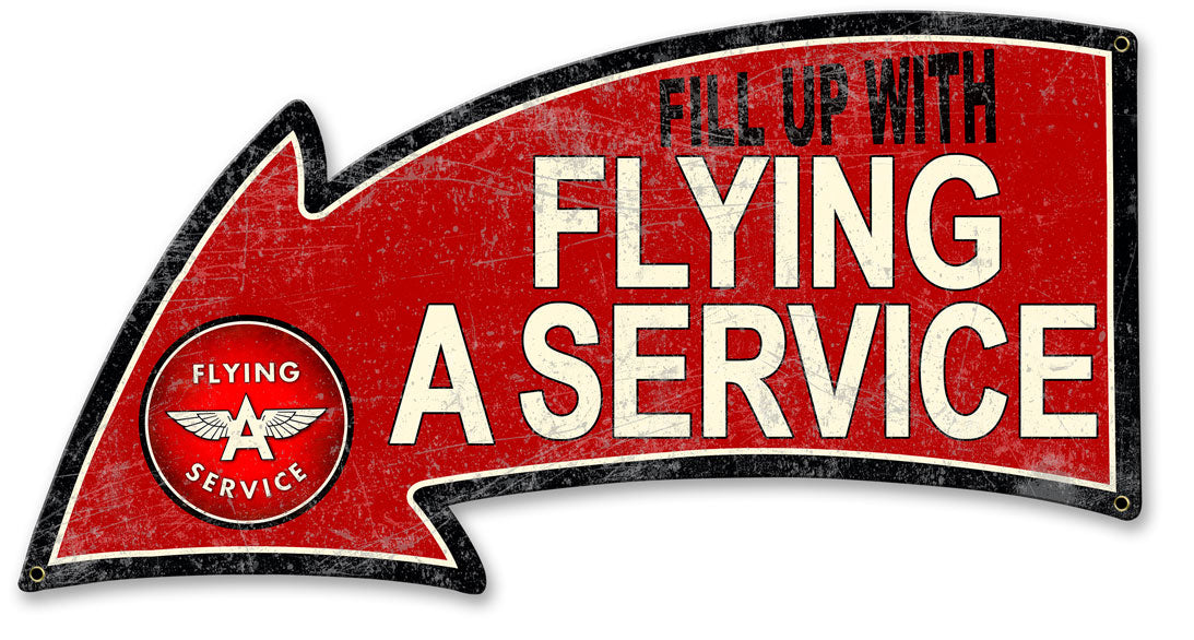 Fill Up With Flying A Service Arrow