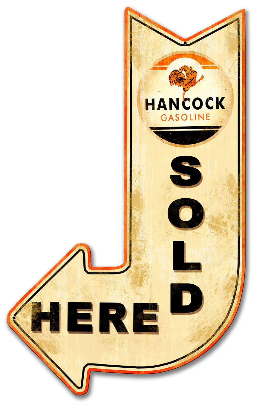 Hancock Sold Here Arrow