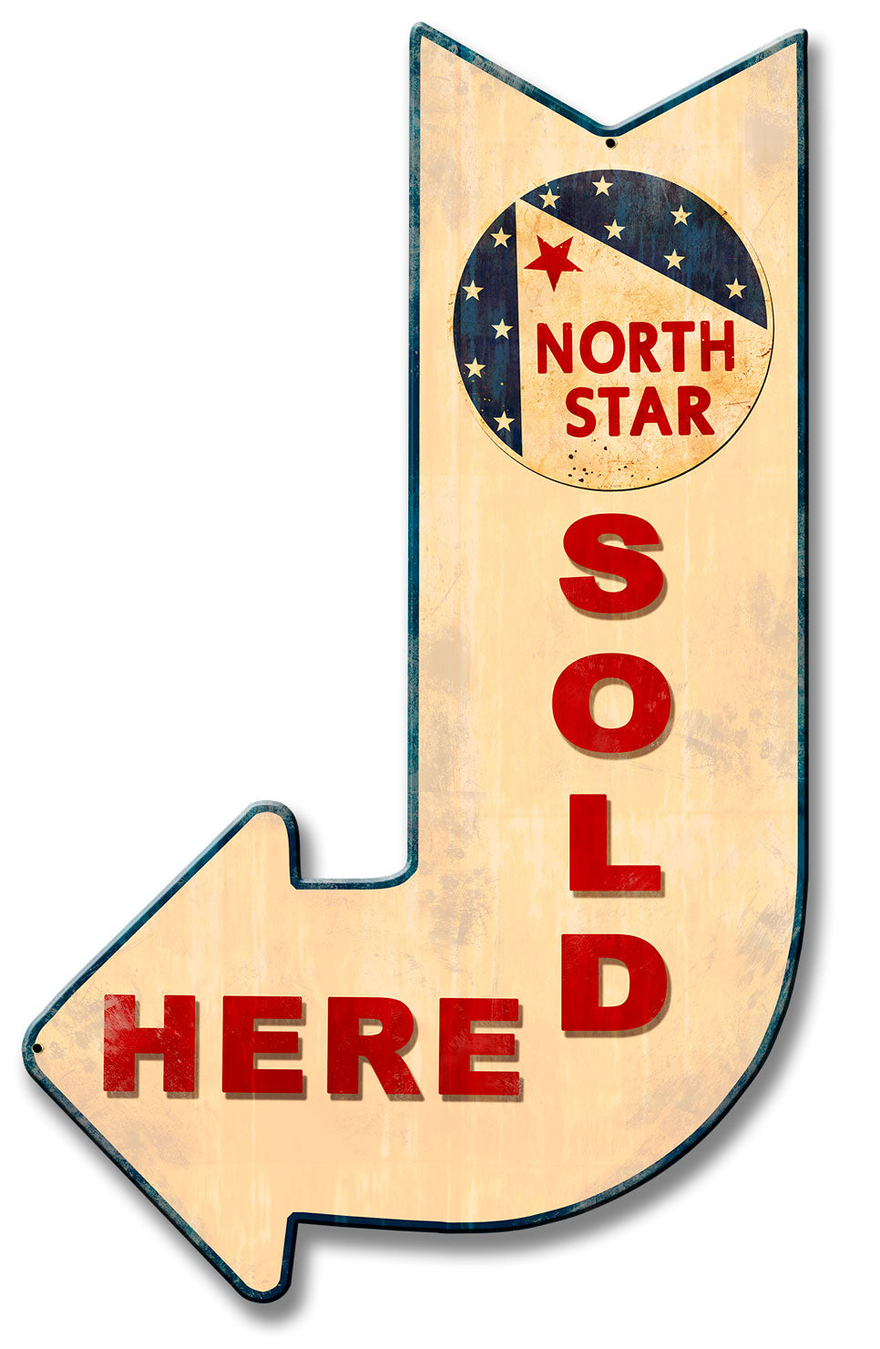 North Star Sold Here Arrow
