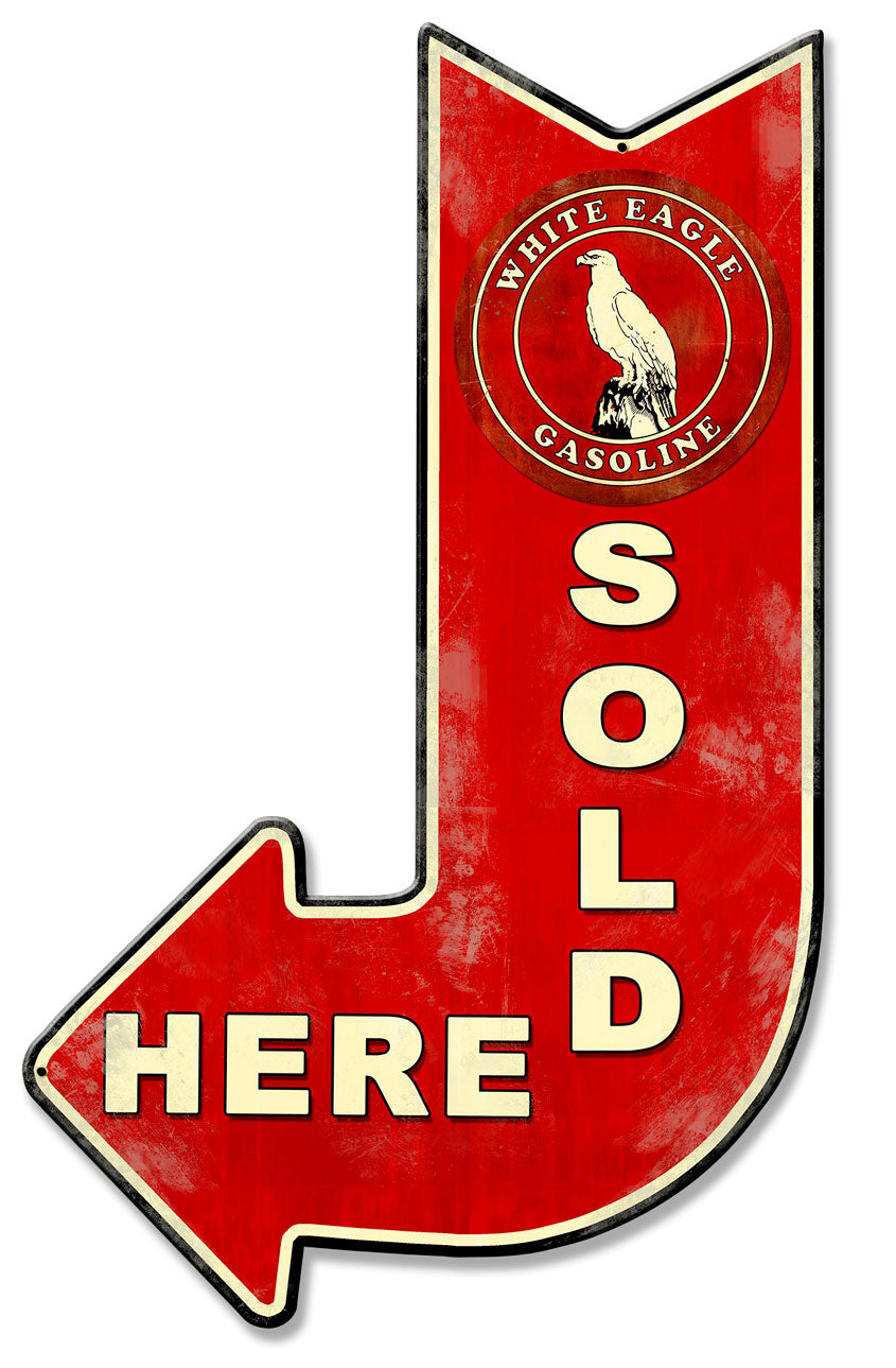 White Eagle Sold Here Arrow