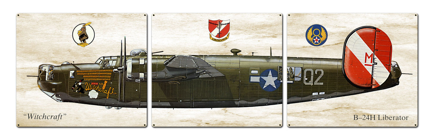 B-24 Liberator Triptych