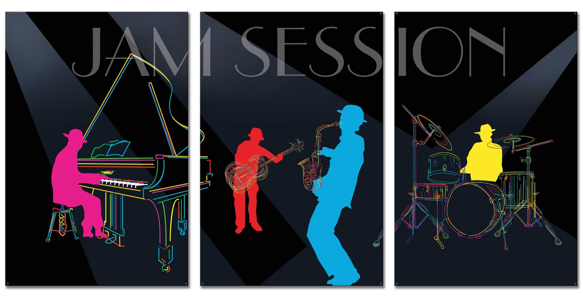Jam Session Vintage Sign