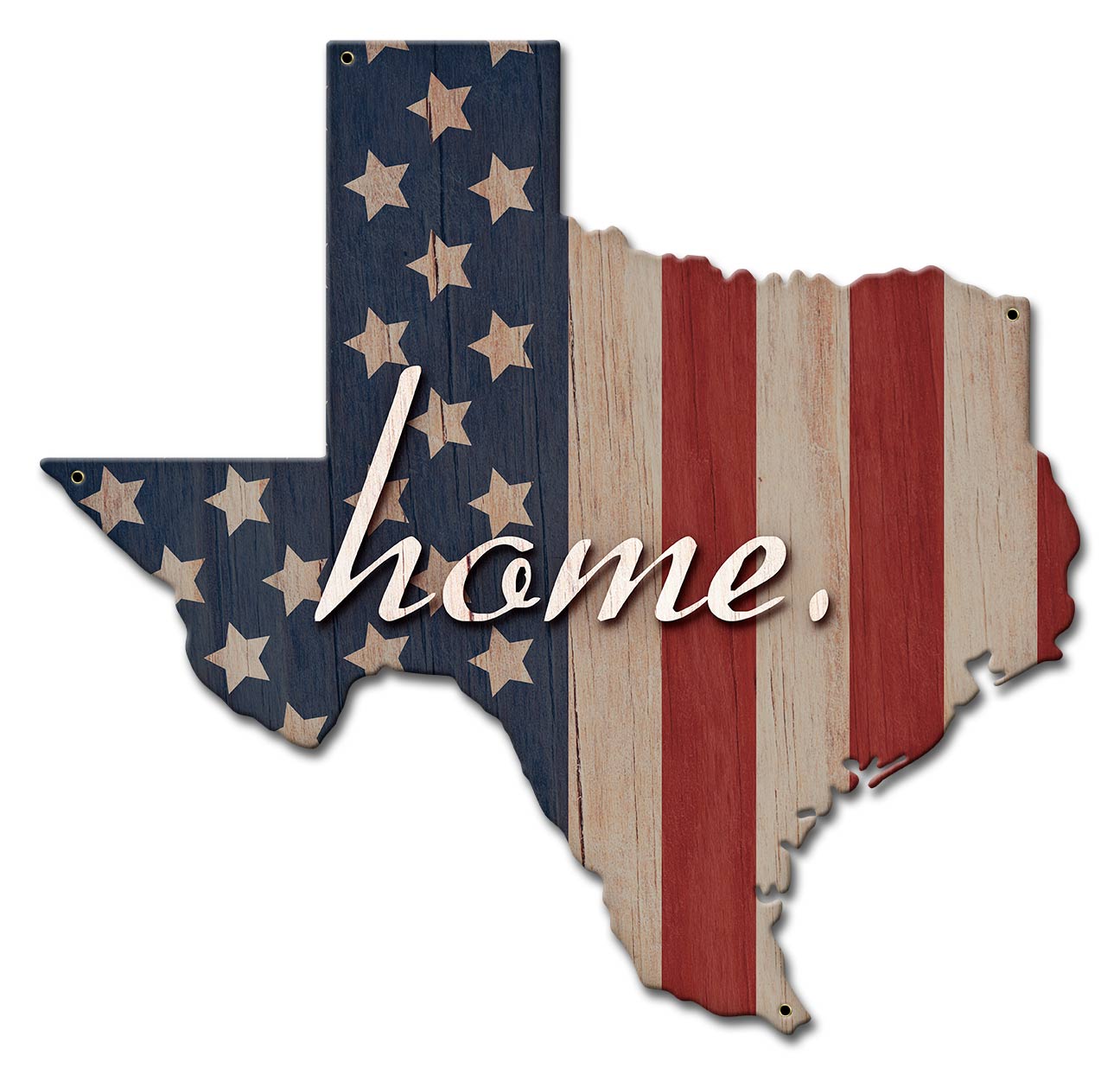 American Flag Home Texas Small