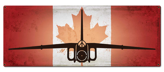 Planes AVRO Arrow Canadian Flag