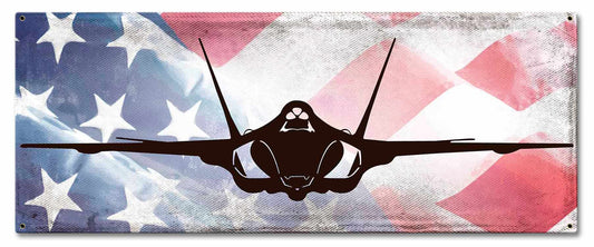 Planes Navy F-35 American Flag