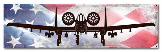 Planes A10A Thunderbolt II American Flag