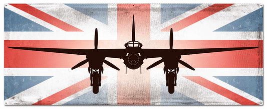Planes Mosquito DH 98 UK Flag