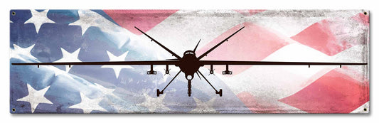Planes MQ-9 Reaper American Flag