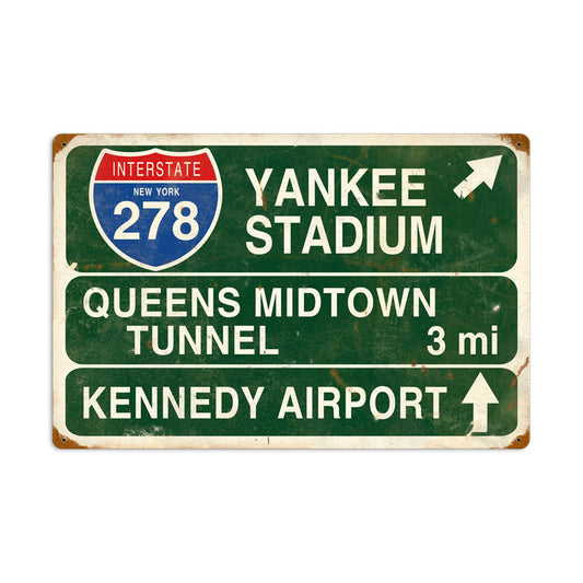 Yankee Stadium Vintage Sign