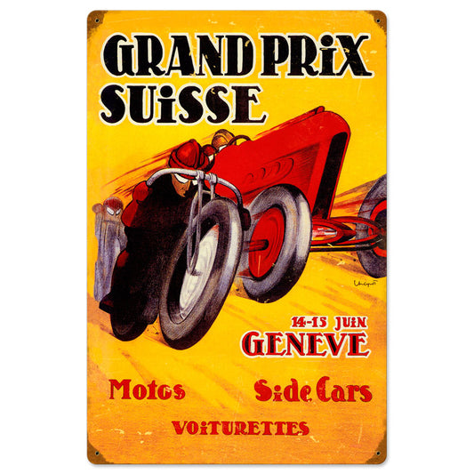 Swiss Grand Prix Vintage Sign