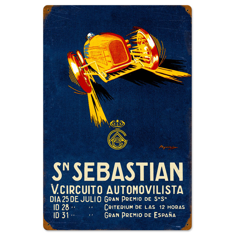 Sebastian Circut Vintage Sign