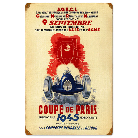 Coup De Paris Vintage Sign