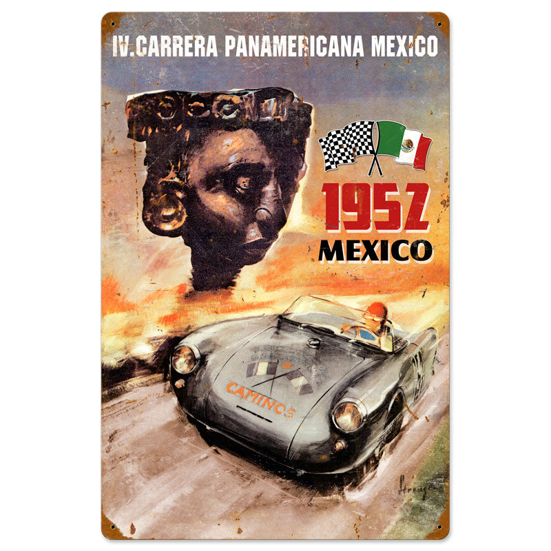 Panamericana Mexico Vintage Sign