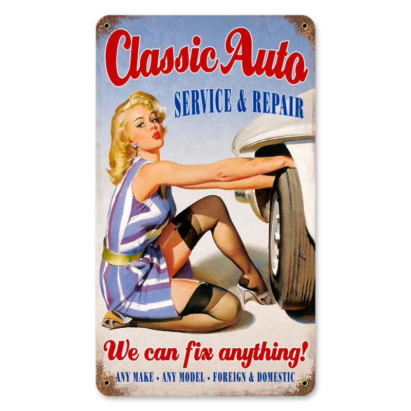 Classic Auto Vintage Sign