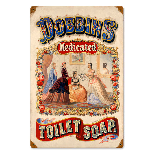 Dobbins Medicated Soap Vintage Sign