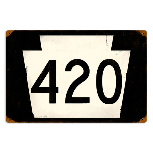 Route 420 Vintage Sign